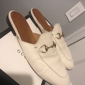 AMAZING DEAL! White Gucci Marmont Slides!